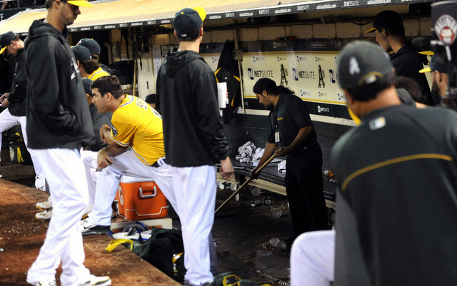 MLB: Los Angeles Angels at Oakland Athletics