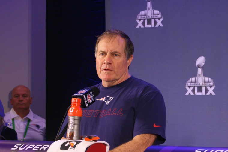 Bill Belichick (photo by Shawn McCullough - Sports Radio Service)