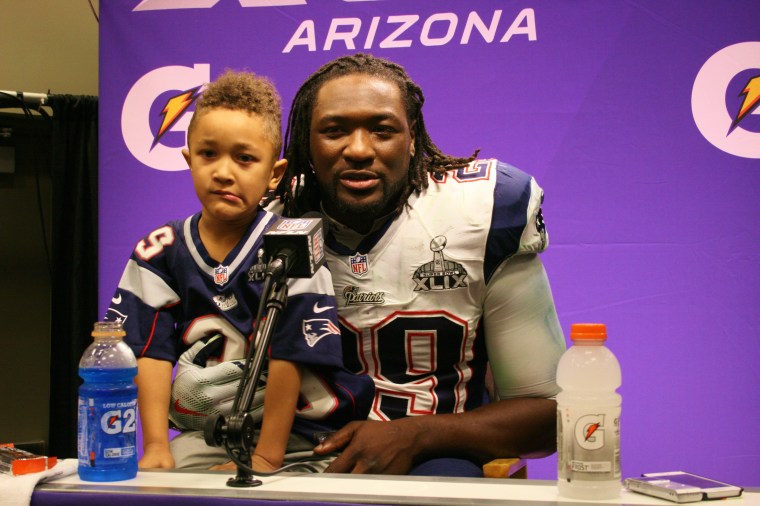 LeGarrette Blount (photo by Shawn McCullough - Sports Radio Service)