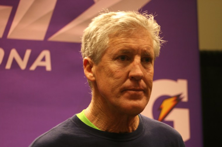 Pete Carroll (photo by Shawn McCullough - Sports Radio Service)
