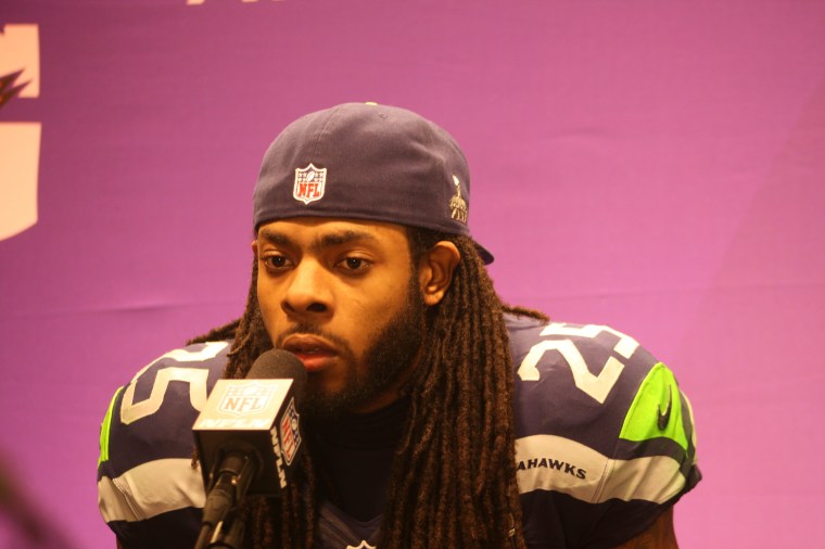 Richard Sherman (photo by Shawn McCullough - Sports Radio Service)