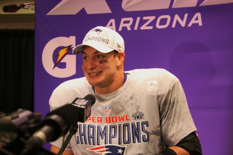 Rob Gronkowski (photo by Shawn McCullough - Sports Radio Service)