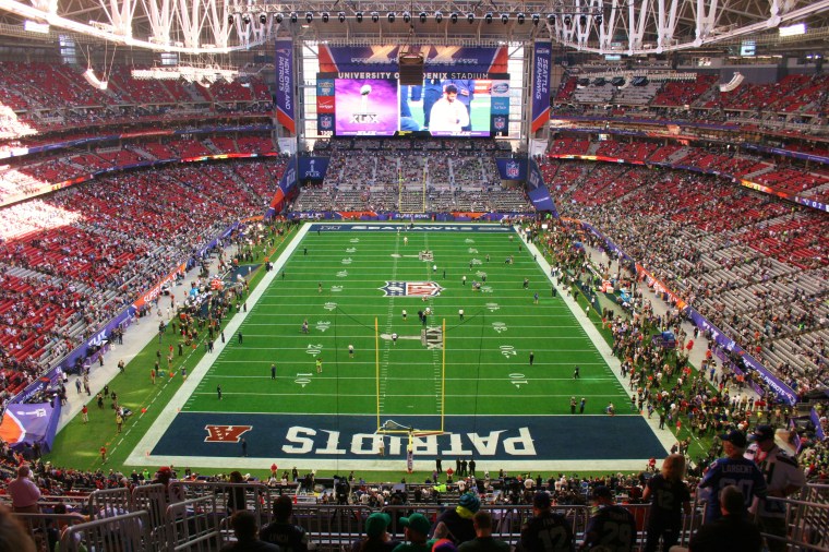 Pre Game (photo by Shawn McCullough - Sports Radio Service)