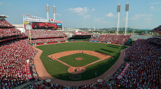 Great American Ballpark, home of the Cincinatti Reds