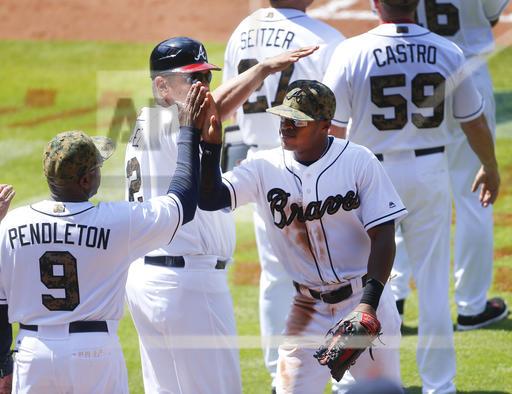 Braves celebrate