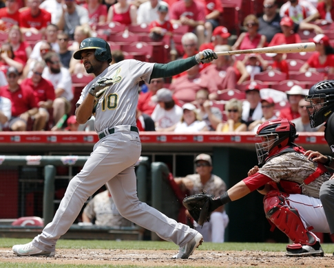 MLB: Oakland Athletics at Cincinnati Reds