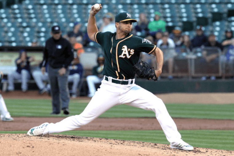 Kendall Graveman pitched seven strong innings in Monday's win over the Astros (Lance Iversen / USA Today Sports)
