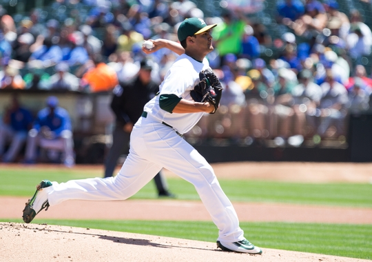 MLB: Chicago Cubs at Oakland Athletics