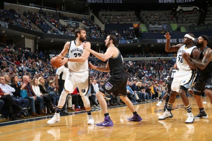 Sacramento Kings v Memphis Grizzlies
