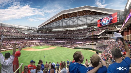 Ranger Globe Life Field open